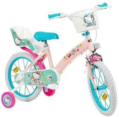 Велосипед Toimsa Rower Dziecięcy Hello Kitty 16 Cali Dla Dziewczynki - фото 1 - id-p2192267413