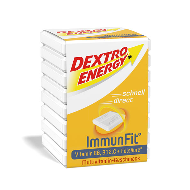 Dextro Energy ImmunFit — мультивітамінна швидка глюкоза