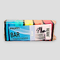 Губки для мытья посуды Profit Bar профильные 5 шт