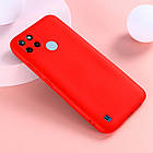 Чохол софт-тач покриттям Full Soft Case для Realme C21Y / C25Y / Realme C21Y / C25Y Silicone Case Full (Червоний), фото 3