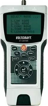 Вимірювач Voltcraft Tester kabli CT-20TDR