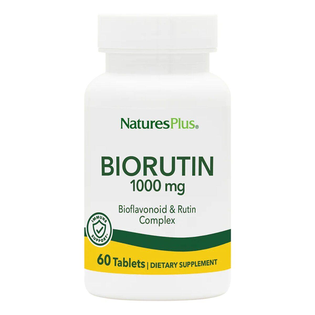 Рутин Natures Plus BioRutin 1000 мг (60 таблеток) (338422)