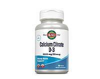 Calcium Citrate D3 1000mg KAL - 90 tabs Кальций цитрат Д 3