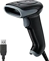 Сканер штрих-кода Eyoyo 1D 2D QR Проводной сканер QR-кода Ручной считыватель штрих-кодов для ПК, Mac, ноутбука