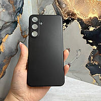 Чехол черный для Samsung Galaxy S24 PLUS накладка черная для самсунг гэлакси с24 плюс