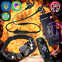Наушники для бігу Блютуз-навушники для бігу спорту Навушники bluetooth для тренувань Спортивні навушники блютуз