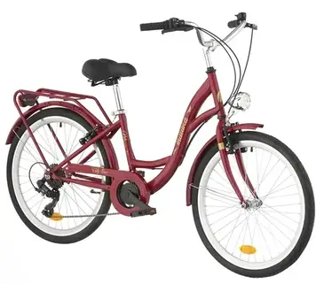Міський велосипед Indiana Moena D2324 Śliwka 24 2024