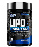 Жиросжигатель Nutrex Lipo 6 Black NightTime Ultra concentrate - 30 капс