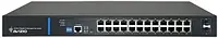 Коммутатор Avizio L2 (switch) 24 porty RJ45 PoE+ 1Gb/s + 2 porty SFP Uplink 1Gb/s + 1 port konsolowy RJ45