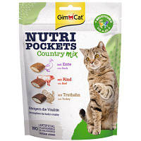 Лакомства для кошек GimCat Nutri Pockets Country Mix150 грам