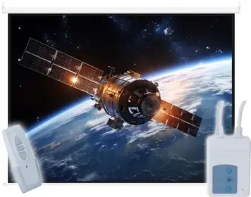 Проекційний екран Art Ekran Elektryczny 133" 294*165Cm Z Pilotem Ea-133 16:9 (ERAE133169)