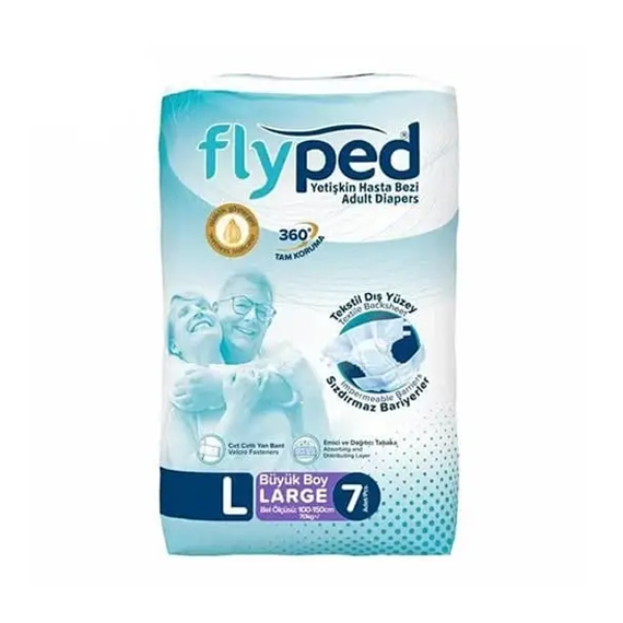 Підгузки для дорослих Fly Ped, розмір L, 7 шт.