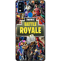 Силіконовий чохол бампер для ZTE Blade A51 гра Fortnite Фортнайт
