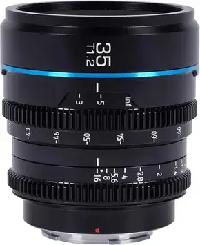 Об'єктив для камери Sirui Night Walker 35mm T1.2 S35 Cine Lens MFT-Mount Black , Obiektyw filmowy