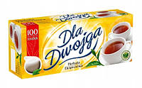 Чай черный пакетиках Dla Dwojga 140г (100шт), Польша