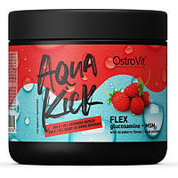 Хондропротектор для спорта OstroVit Aqua Kick Flex 300 g /30 servings/ Strawberry z118-2024