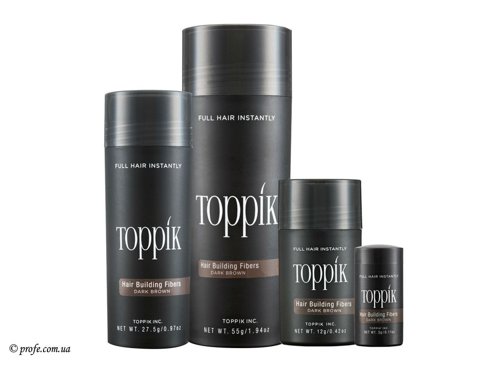 Загусник Волосся Toppik Великий 27,5 р white (білий)