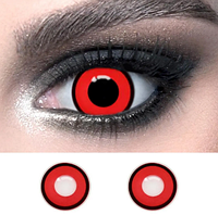Красные контактные линзы 14,5 мм MY20 Оттеночные декоративные линзы для глаз RTY