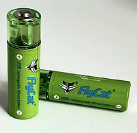 Аккумуляторная USB-батарейка FluCat USB AA 1.5V 1500 mAh 2 шт. «T-s»