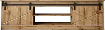 Тумба під телевізор Cama Meble Szafka Rtv Granero 200X56,7X35 Dąb Wotan 12464549