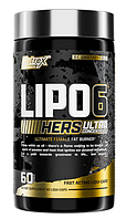 Жиросжигатель Nutrex Lipo-6 Black Hers Ultra Concentrate 60 caps