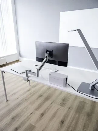 Офісне обладнання Durable Hunke & Jochheim Gmbh & CoKg Uchwyt Z Ramieniem Do Monitora Durable Z Zaciskiem