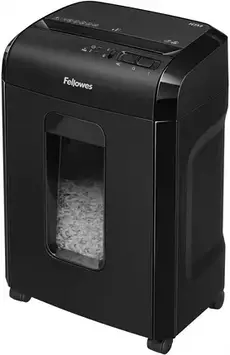 Шредер Fellowes Niszczarka 10M, Mikrościnek 2X12Mm, 10 Kartek, P 5/T 5 Din, Black