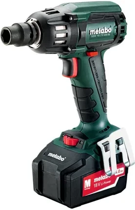 Ударний гайковерт Metabo SSW 18 LTX 400 BL, 18 V 2x4Ah 602205500, фото 1