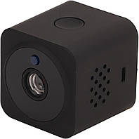 Мини-камера 1080P магнитная Wi-Fi скрытая с обнаружением движения ночного видения 2-сторонняя