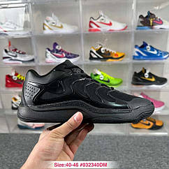 Eur40-46 чорні баскетбольні кросівки Nike KD 17 чоловічі