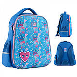 Рюкзак GoPack Education напівкаркасний Be You 38x28x13 см, 15 л, блакитний (GO24-165M-4), фото 4