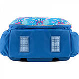 Рюкзак GoPack Education напівкаркасний Be You 38x28x13 см, 15 л, блакитний (GO24-165M-4), фото 10