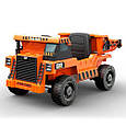 Дитячий електромобіль-вантажівка Strong Power (помаранчевий колір), фото 6