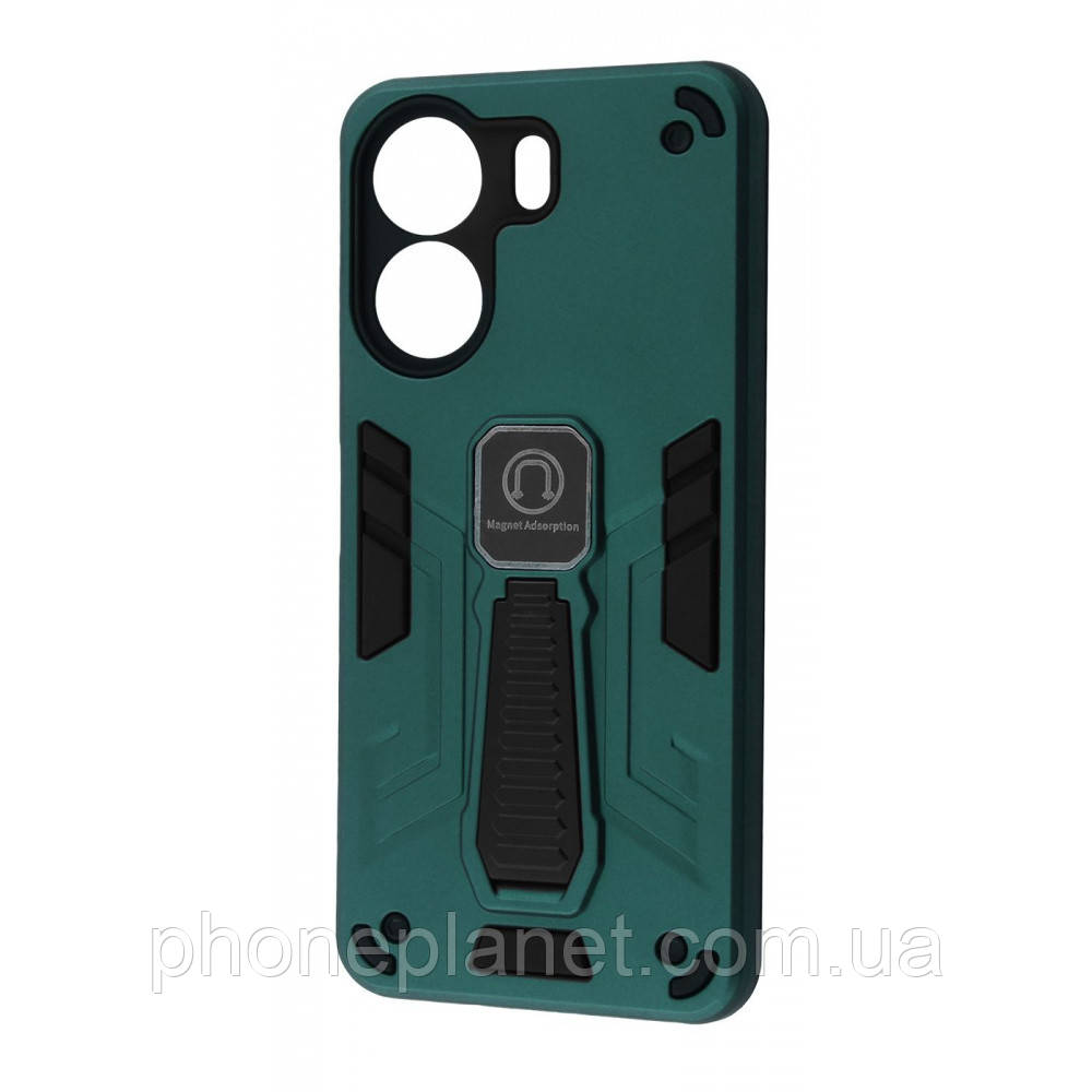 Чехол Armor Magnetic Xiaomi Redmi 13C 4G/Poco C65 dark green