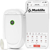Портативный термопринтер Bluetooth с лентой Marklife P11 Label Makers без чернил