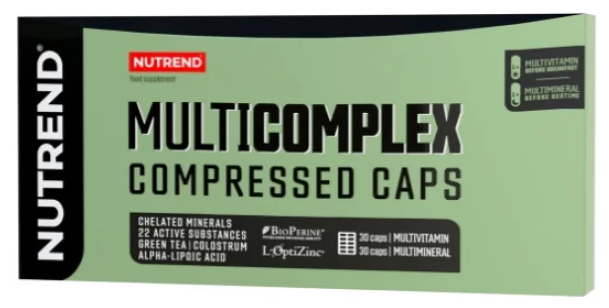 Вітаміни Nutrend Multicomplex Compressed Caps 60 caps, фото 1