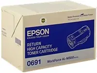 Тонер для принтера Epson C13S050691 Black