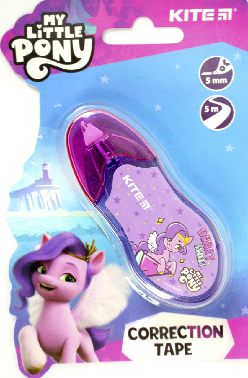 Коректор стрічк."Kite" 5ммх5м Little Pony №LP24-006(12)(576)