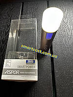 Портативний зарядний пристрій акумулятор Power Bank Aspor A311 2600 mah
