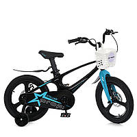 Велосипед детский PROF1 18д.STELLAR MB 181020-1 магнезитовая рама синий