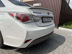 Спойлер ліп Hyundai Sonata YF 2010-2015 ABS пластик під фарбування