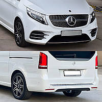 Обвес AMG Diamond (передний / задний бампер) Mercedes V Class Vito Metris W447 2014-2023