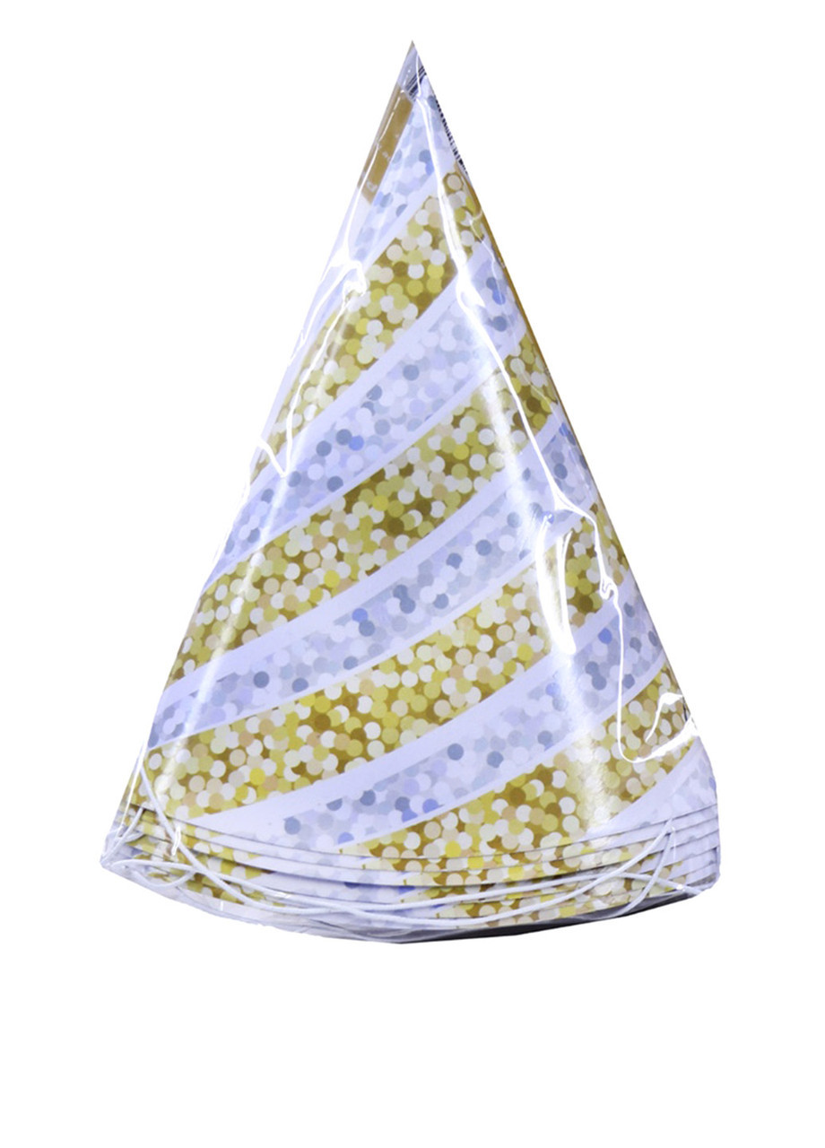 Святкові ковпаки Melinera, набір 6 шт 16 х 11 см, фото 1