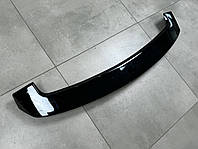 Спойлер козырек Mitsubishi Outlander 2012-2021 ABS пластик, цвет черный глянец