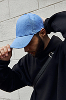 Крута літня повсякденна кепка чоловіча блакитна