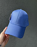 Крута літня повсякденна кепка чоловіча блакитна, фото 3