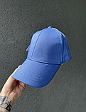 Крута літня повсякденна кепка чоловіча блакитна, фото 4