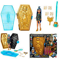 Лялька monster high cleo de nile beauty case монстер хай клео де ніл саркофаг кейс