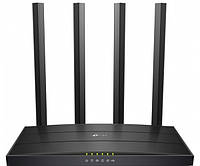 Маршрутизатор TP-LINK Archer C6U, 300Mbps, 2.4+5 GHz,4×Ant, 1×Gb WAN Port + 4×Gb LAN Ports, USB 2.0