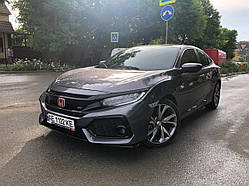 Бампер передній SI Honda Civic 4D/5D 2016-2018 (бампер, губа, сітки)